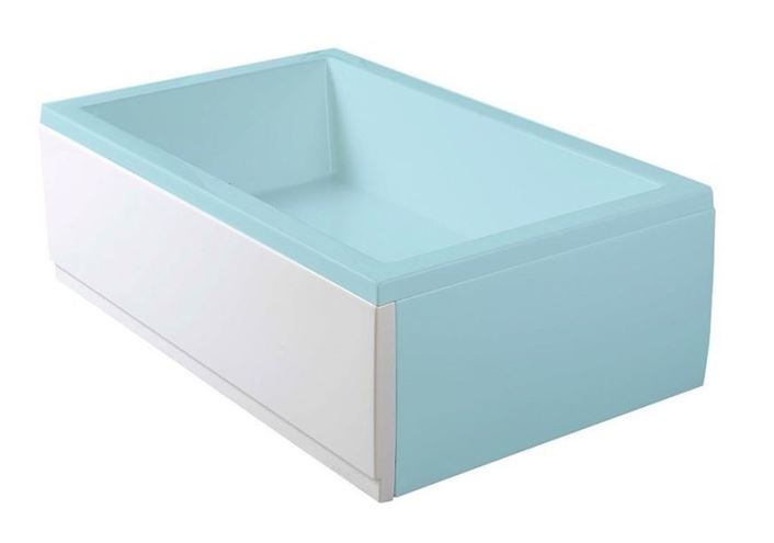 POLYSAN DEEP PLAIN čelný panel k vaničkám 1100x360mm, ľavý, biely 83648 Obrázek - Hlavní obrázek