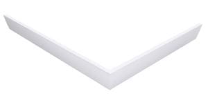 POLYSAN VARESA panel k vaničkám 1100x800mm, rohový, pravý, akrylát, biela