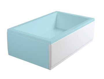 POLYSAN DEEP PLAIN čelný panel k sprchovej vaničke 101x36 cm, pravý