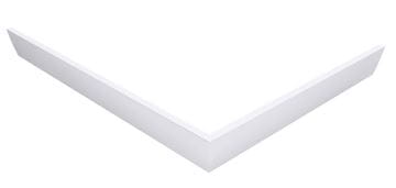 POLYSAN VARESA panel k vaničkám 1000x800mm, rohový, ľavý, akrylát, biela
