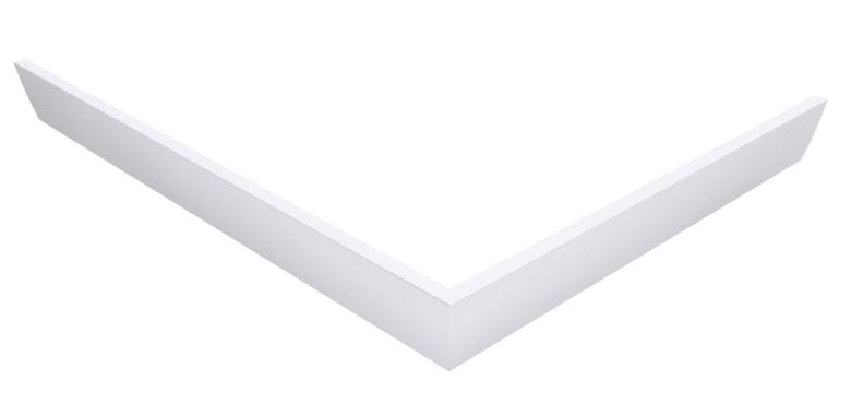 POLYSAN VARESA panel k vaničkám 1000x800mm, rohový, ľavý, akrylát, biela 71698 Obrázek - Hlavní obrázek