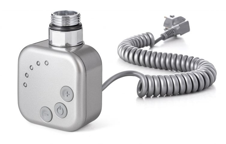 P.M.H. HT2 vykurovacia tyč 200W, elektrická, krútený kábel, s termostatom, chróm PMH-HT2-C-200W Obrázek - Hlavní obrázek