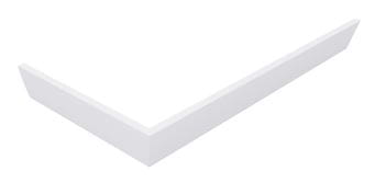 POLYSAN VARESA panel k vaničkám 900x800x40mm, rohový, pravý, biela