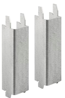 GEBERIT DUOFIX podpery 40x130mm, 2ks, pre WC keramické misy s menšou opornou plochou, oceľ, pozink 111.847.00.1 Obrázek - Hlavní obrázek