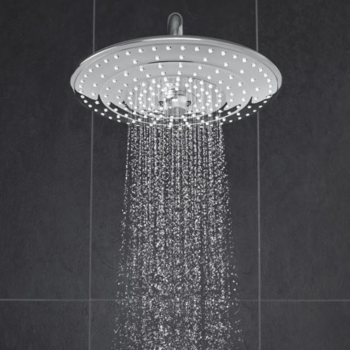 GROHE EUPHORIA 260 horná sprcha pr. 260 mm, 3 prúdy, s ramenom, chróm 26458000 Obrázek - fotka