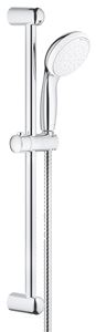 GROHE NEW TEMPESTA 100 sprchová súprava 3-dielna, ručná sprcha pr. 100 mm, 2 prúdy, tyč, hadica, Water Saving, chróm