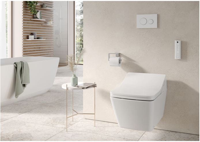 TOTO WASHLET závesné WC pre bidetové sedadlo NEOREST, Tornado Flush splachovanie CW522ERY Obrázek - fotka