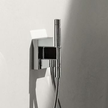 AXOR STARCK ORGANIC 2JET sprchová súprava 3-dielna, ručná sprcha 190 mm, 2 prúdy, hadica, držiak, chróm 12626000 Obrázek - fotka