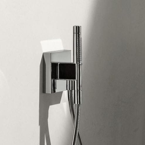 AXOR STARCK ORGANIC 2JET sprchová súprava 3-dielna, ručná sprcha 190 mm, 2 prúdy, hadica, držiak, chróm 12626000 Obrázek - fotka