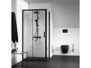 IDEAL STANDARD TESI závesné WC, so SoftClosing sedadlom, AquaBlade splachovanie, čierna T3546V3 Obrázek - fotka