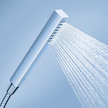 GROHE EUPHORIA CUBE STICK sprchová súprava 3-dielna, ručná sprcha 216 mm, hadica, držiak, Water Saving, chróm 27703000 Obrázek - fotka