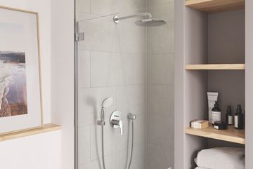 GROHE NEW TEMPESTA 100 sprchová súprava 3-dielna, ručná sprcha pr. 100 mm, 2 prúdy, hadica, držiak, Water Saving, chróm 2779810E Obrázek - fotka