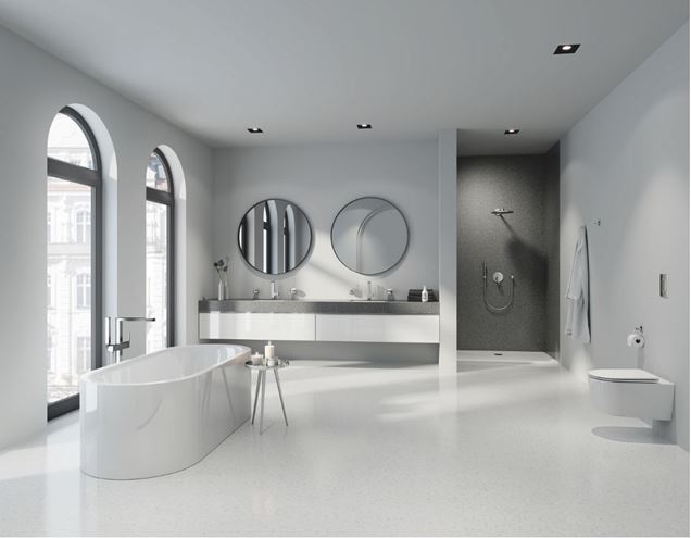GROHE RAINSHOWER SMARTACTIVE 310 horná sprcha pr. 310 mm, 2 prúdy, s ramenom, chróm 26475000 Obrázek - fotka