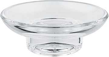 GROHE ESSENTIALS mydlenka bez držiaka, sklo