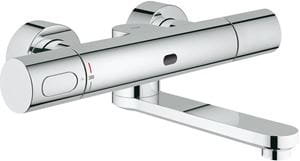 GROHE EUROSMART COSMOPOLITAN E umývadlová termostatická senzorová batéria, napájanie z batérie, chróm