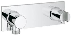 GROHE GROHTHERM F nástenné kolienko 210x70mm, s integrovaným držiakom sprchy, chróm