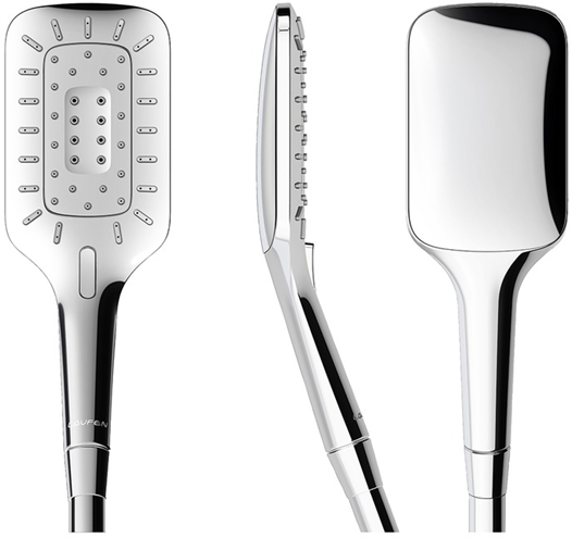LAUFEN MYCITY120 ručná sprcha 120x87 mm, 3 prúdy, chróm HF939031100000 Obrázek - Hlavní obrázek