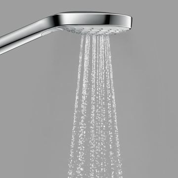 HANSGROHE CROMA SELECT S 3JET ručná sprcha pr. 110 mm, 3 prúdy, biela/chróm 26802400 Obrázek - fotka