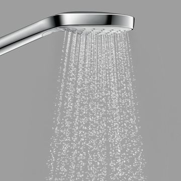 HANSGROHE CROMA SELECT S 3JET ručná sprcha pr. 110 mm, 3 prúdy, biela/chróm 26802400 Obrázek - fotka