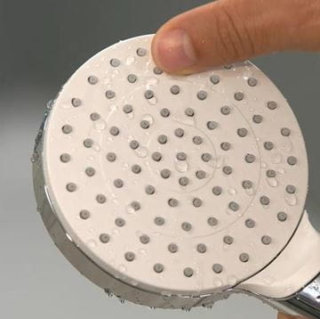 HANSGROHE CROMETTA 1JET sprchová súprava 3-dielna, ručná sprcha pr. 100 mm, hadica, držiak, biela/chróm 26690400 Obrázek - fotka