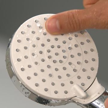 HANSGROHE CROMETTA 2JET ručná sprcha pr. 100 mm, 2 prúdy, biela/chróm 26330400 Obrázek - fotka