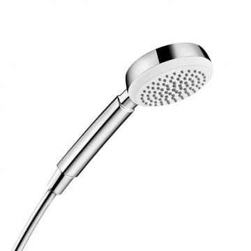 HANSGROHE CROMETTA 100 1JET ručná sprcha pr. 100 mm, biela/chróm