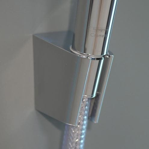 HANSGROHE CROMETTA VARIO 2JET sprchová súprava 3-dielna, ručná sprcha pr. 100 mm, 2 prúdy, hadica, držiak, biela/chróm 26691400 Obrázek - fotka