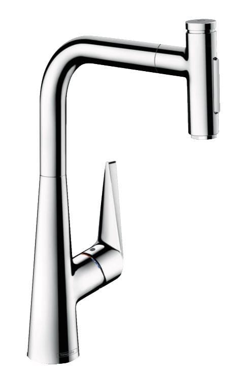 HANSGROHE TALIS SELECT M51 drezová batéria, s vyťahovacou sprškou, chróm
