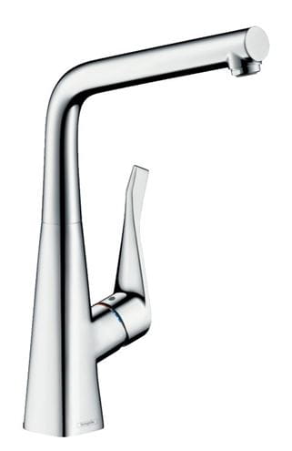 HANSGROHE METRIS M71 drezová batéria, sklopná pod okno, chróm 14823000 Obrázek - Hlavní obrázek