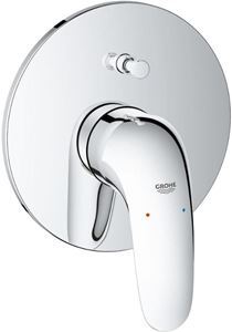 GROHE EUROSTYLE vaňová podomietková batéria, s prepínačom, chróm