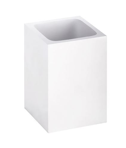 BEMETA GAMMA nádobka, polyresín, matná biela 145711314 Obrázek - Hlavní obrázek