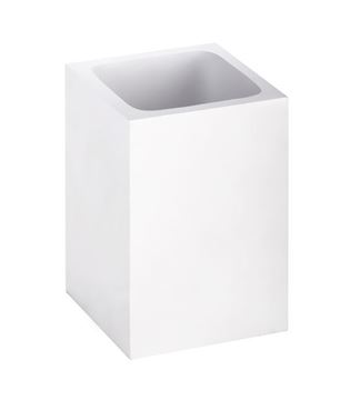 BEMETA GAMMA nádobka, polyresín, matná biela