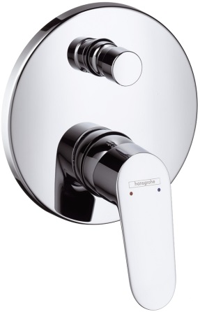HANSGROHE FOCUS vaňová podomietková batéria, s prepínačom, chróm 31946000 Obrázek - Hlavní obrázek