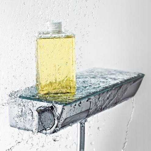 HANSGROHE ECOSTAT SELECT sprchová nástenná termostatická batéria, pre renováciu, biela/chróm 13111400 Obrázek - fotka