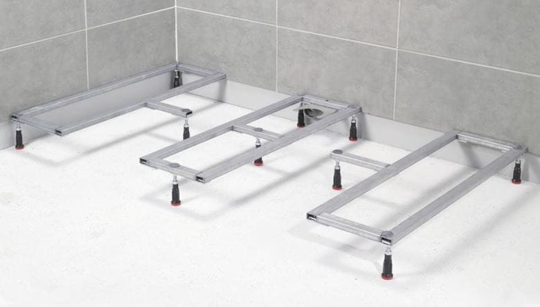 HÜPPE EASY STEP podstavec nastaviteľný 1000x800-1800mm, pre vaničky 215497.000 Obrázek - Hlavní obrázek
