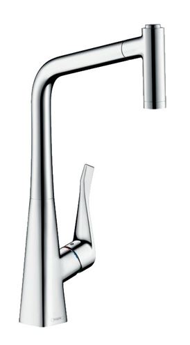 HANSGROHE METRIS M71 drezová batéria, s vyťahovacou sprškou, EcoSmart, chróm 14780000 Obrázek - Hlavní obrázek