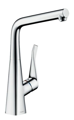 HANSGROHE METRIS SELECT M71 drezová batéria, EcoSmart, chróm 14785000 Obrázek - Hlavní obrázek