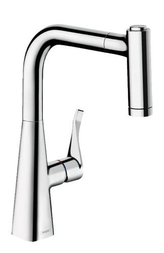 HANSGROHE METRIS M71 drezová batéria, s vyťahovacou sprškou, sBox, chróm 73800000 Obrázek - Hlavní obrázek