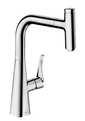 HANSGROHE METRIS SELECT M71 drezová batéria, s vyťahovacou sprškou, sBox, chróm 73802000 Obrázek - Hlavní obrázek