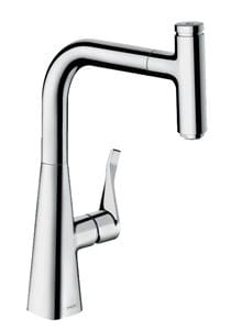 HANSGROHE METRIS SELECT M71 drezová batéria, s vyťahovacou sprškou, sBox, chróm
