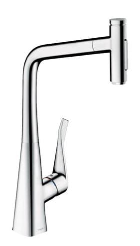 HANSGROHE METRIS SELECT M71 drezová batéria, s vyťahovacou sprškou, sBox, chróm 73816000 Obrázek - Hlavní obrázek