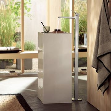 HANSGROHE METROPOL umývadlová batéria na podlahu, EcoSmart, chróm 32530000 Obrázek - fotka