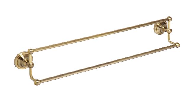 BEMETA RETRO držiak uterákov 665 mm, dvojramenný, bronz 144104237 Obrázek - Hlavní obrázek