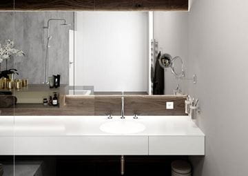HANSGROHE VERNIS BLEND umývadlová stojanková batéria 3-otvorová, s odtokovou súpravou, EcoSmart, chróm 71553000 Obrázek - fotka