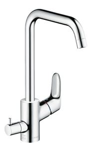 HANSGROHE FOCUS M41 drezová batéria, s ventilom pre umývačku, chróm