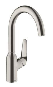 HANSGROHE FOCUS M42 drezová batéria, nerez