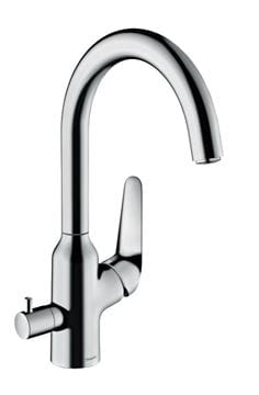 HANSGROHE FOCUS M42 drezová batéria, s ventilom pre umývačku, chróm
