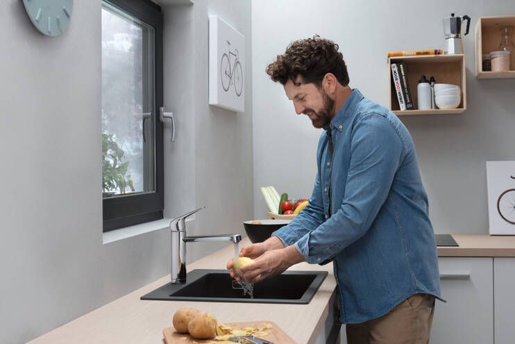 HANSGROHE FOCUS M42 drezová batéria 120, inštalácia pred okno, 1jet, chróm 71807000 Obrázek - fotka