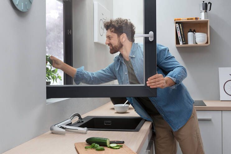 HANSGROHE FOCUS M42 drezová batéria 120, inštalácia pred okno, 1jet, chróm 71807000 Obrázek - fotka