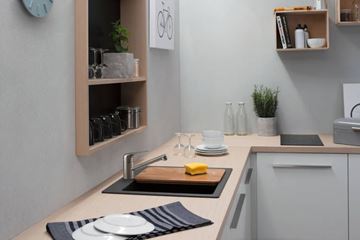 HANSGROHE FOCUS M42 drezová batéria, nerez 71808800 Obrázek - fotka